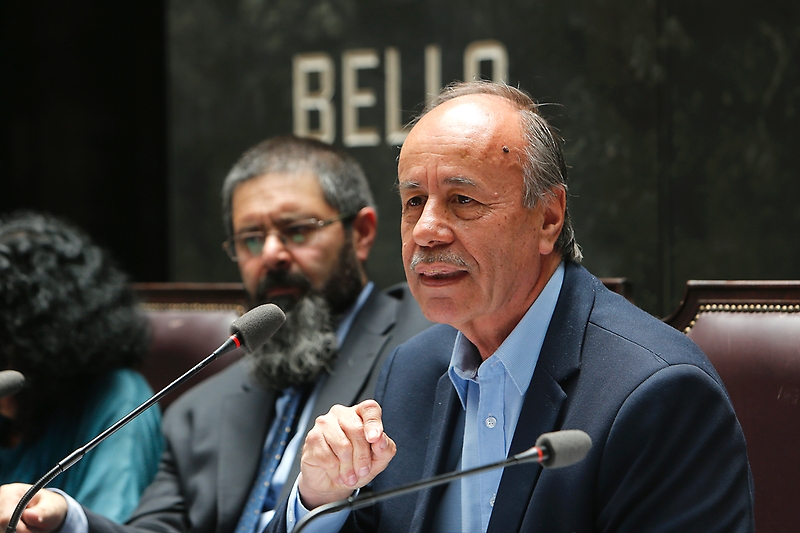 <span class='epigrafe'>Carlos Margotta, presidente de la Comisión Chilena de Derechos Humanos:</span>“La campaña del Rechazo comenzó con un año de anticipación”