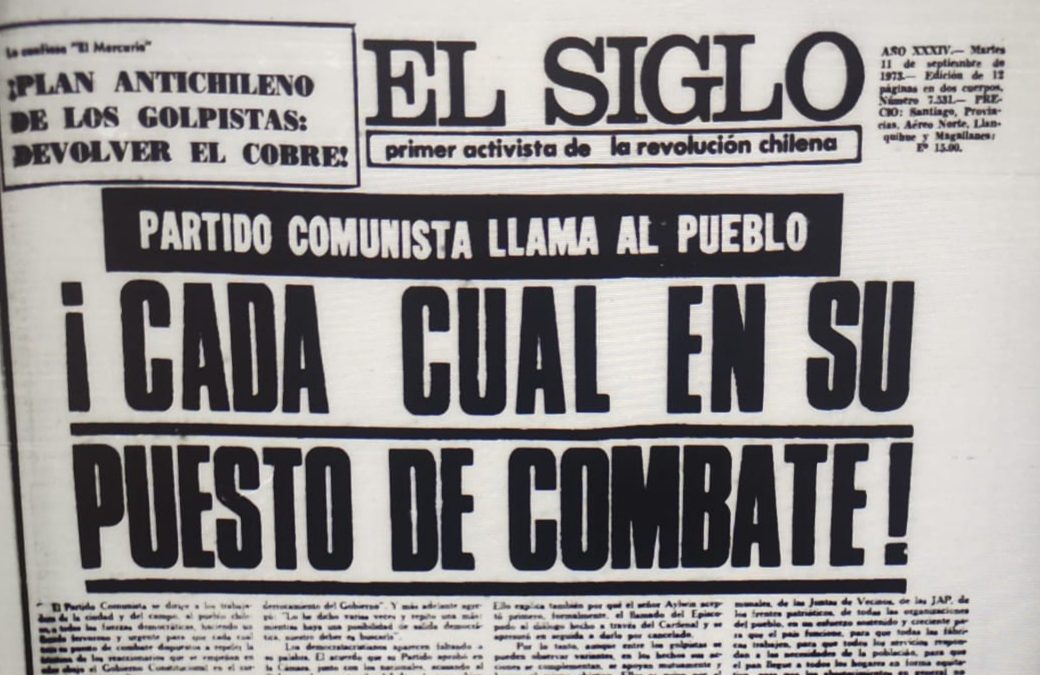 <span class='epigrafe'>Especial A 50 años del golpe</span>El resplandor final de El Siglo*