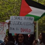 Marcha "Basta de Genocidio en Gaza" frente a Embajada de Israel [3]- 19 de octubre de 2023 - Fotografía de Francisco Lucero Robles